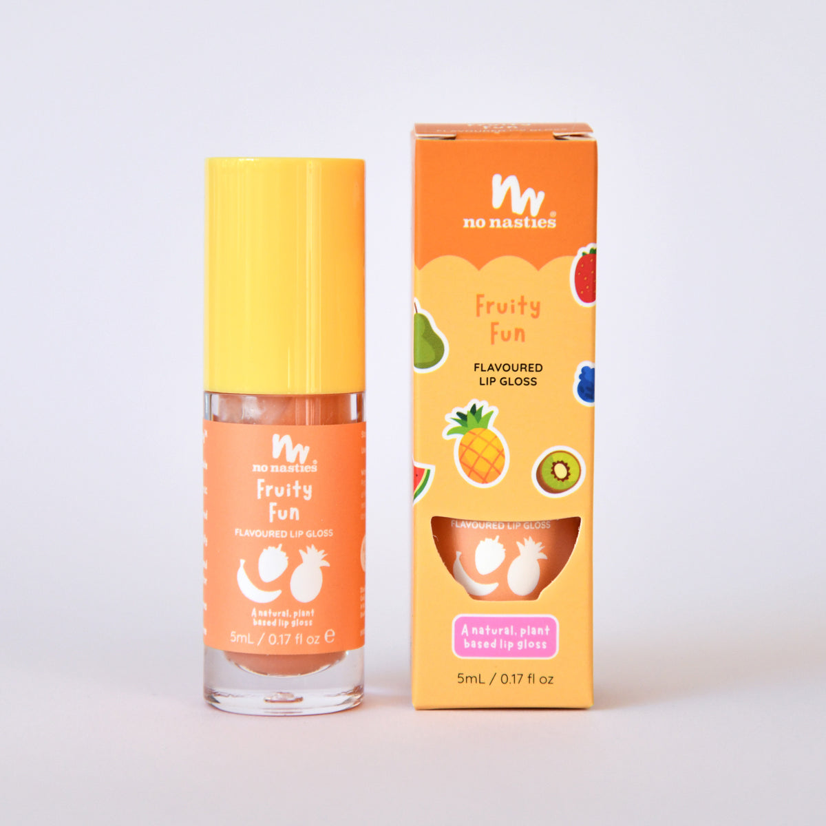 No Nasties - Kids Lip Gloss Fruity Fun 5ml