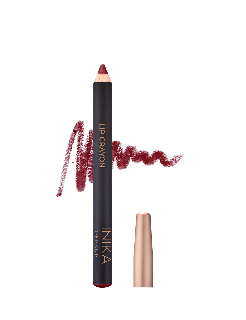 Inika - Organic Lip Crayon Crimson 3g