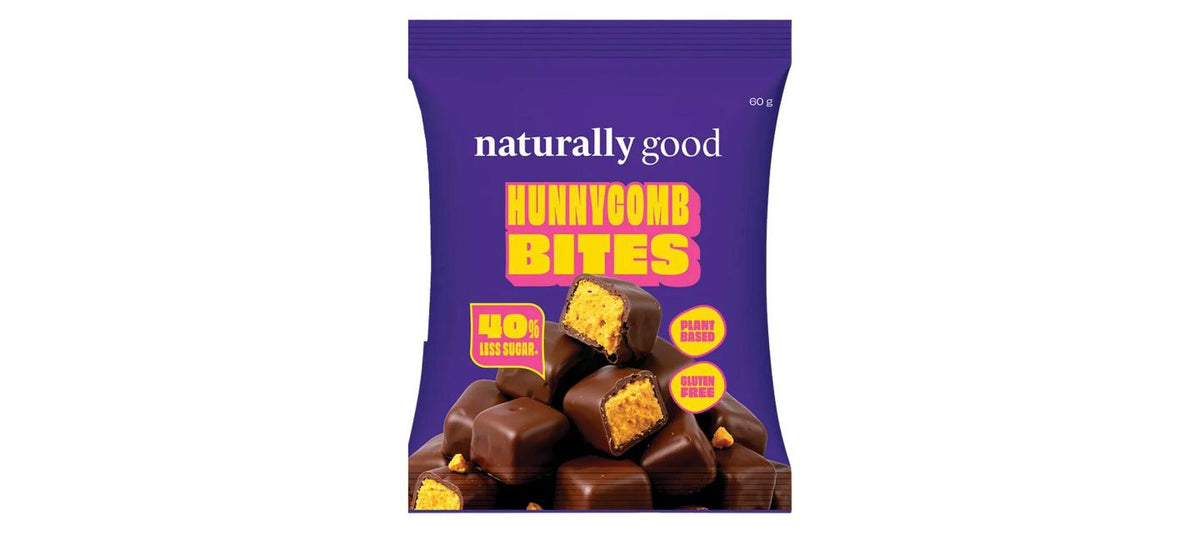 Naturally Good - Choc Hunnycomb Bites 60g
