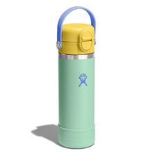 Hydro Flask - Kids Wide Mouth Covered Cap And Boot Mermaid Green 18oz