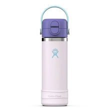 Hydro Flask - Kids Wide Mouth Covered Cap And Boot Cloud Pink 18oz