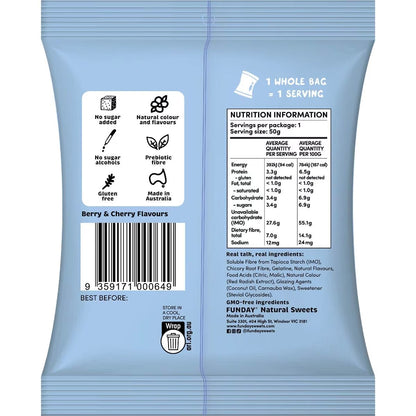 Funday Natural Sweets - Fruity Pigs 50g