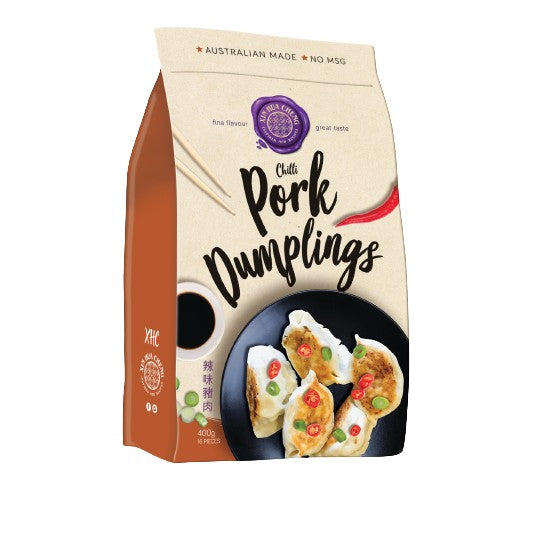 XHC - Chilli Pork Dumplings 400g