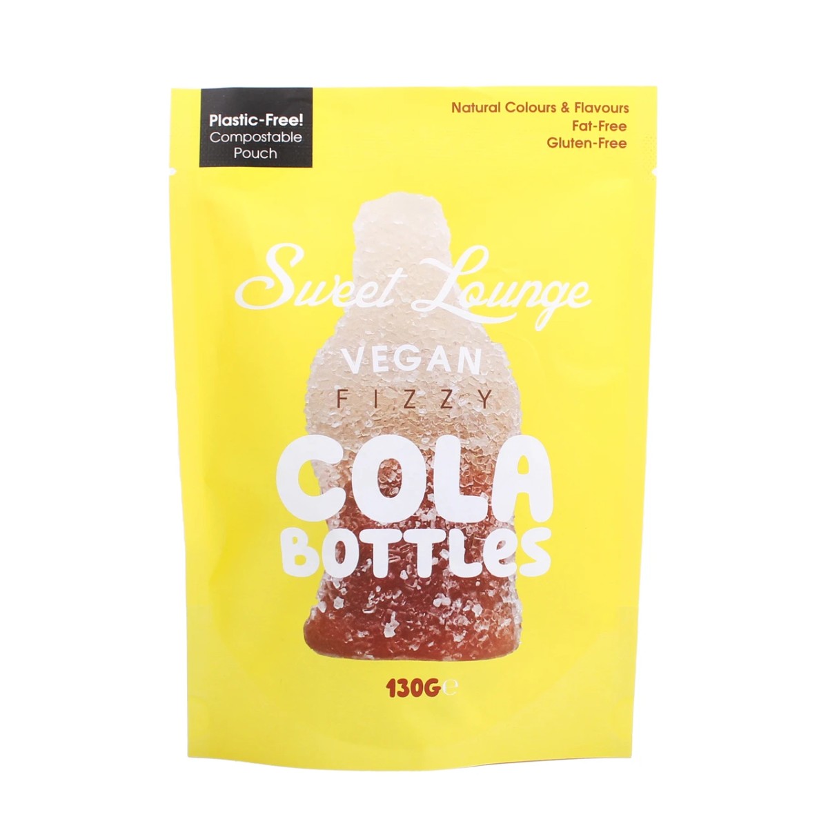 Sweet Lounge - Vegan Fizzy Cola Bottles 130g