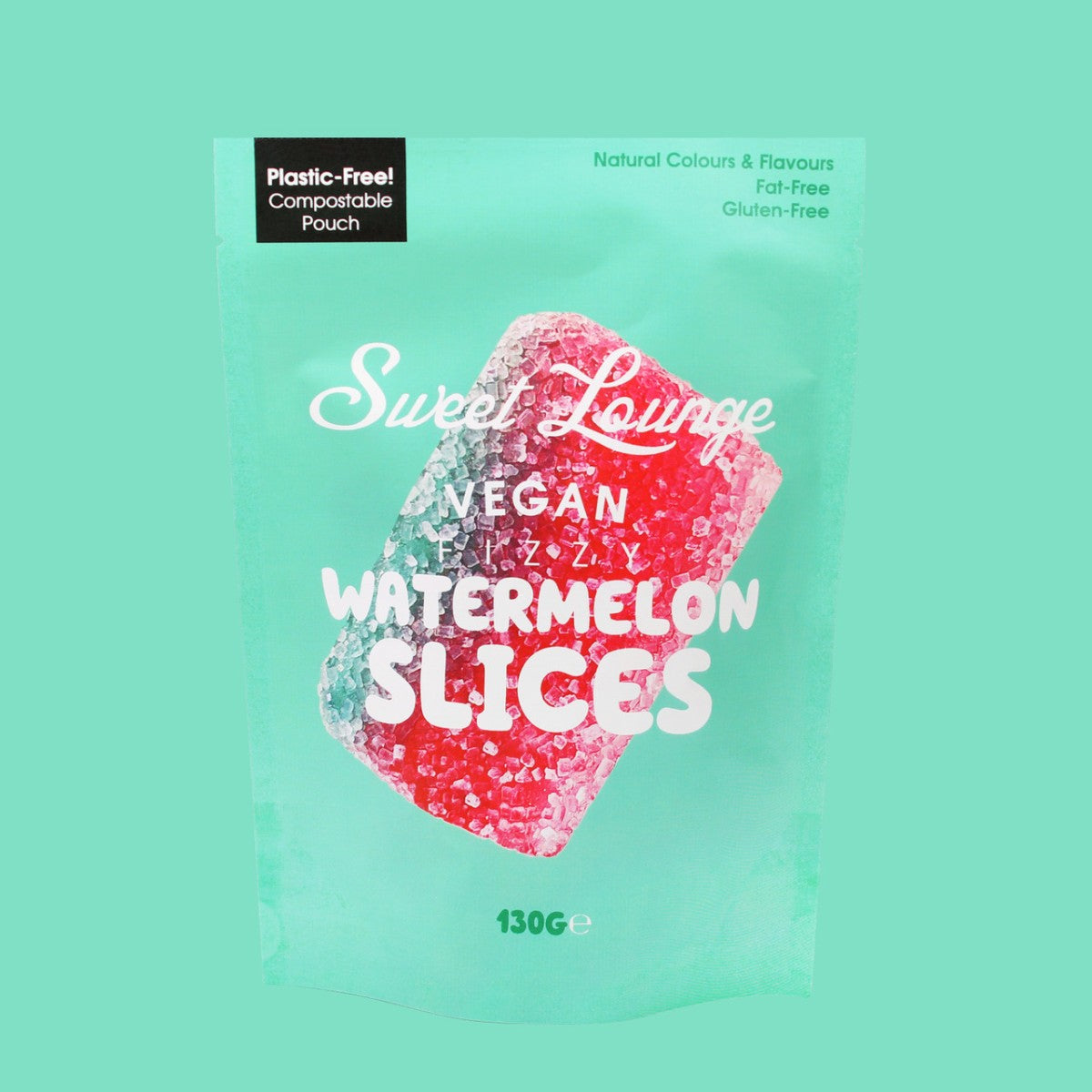 Sweet Lounge - Vegan Fizzy Watermelon Slices 130g