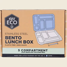 Ever Eco - Stainless Steel 5 Compartment Bento Lunch Box Cove 1pc