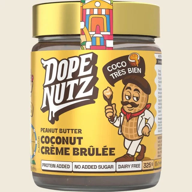 Dope Nutz - Peanut Butter Coconut Creme Brulee 325g