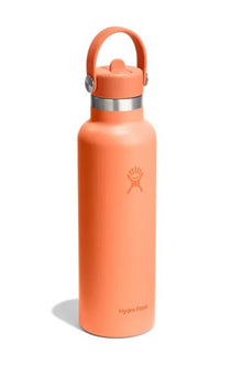 Hydro Flask - Standard Flex Straw Cap Colour: Nectar Orange 21oz