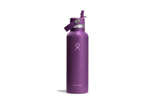 Hydro Flask - Standard Flex Straw Cap Colour: Beachplum Purple Purple 21oz