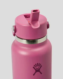 Hydro Flask - Wide Flex Straw Cap Colour: Reef Pink 32oz