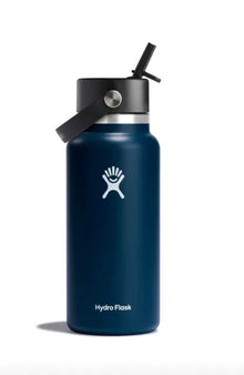 Hydro Flask - Wide Flex Straw Cap Colour: Indigo Blue 32oz