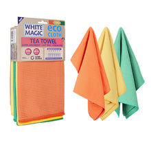 White Magic - EcoCloth Tea Towel Citrus 3Pk