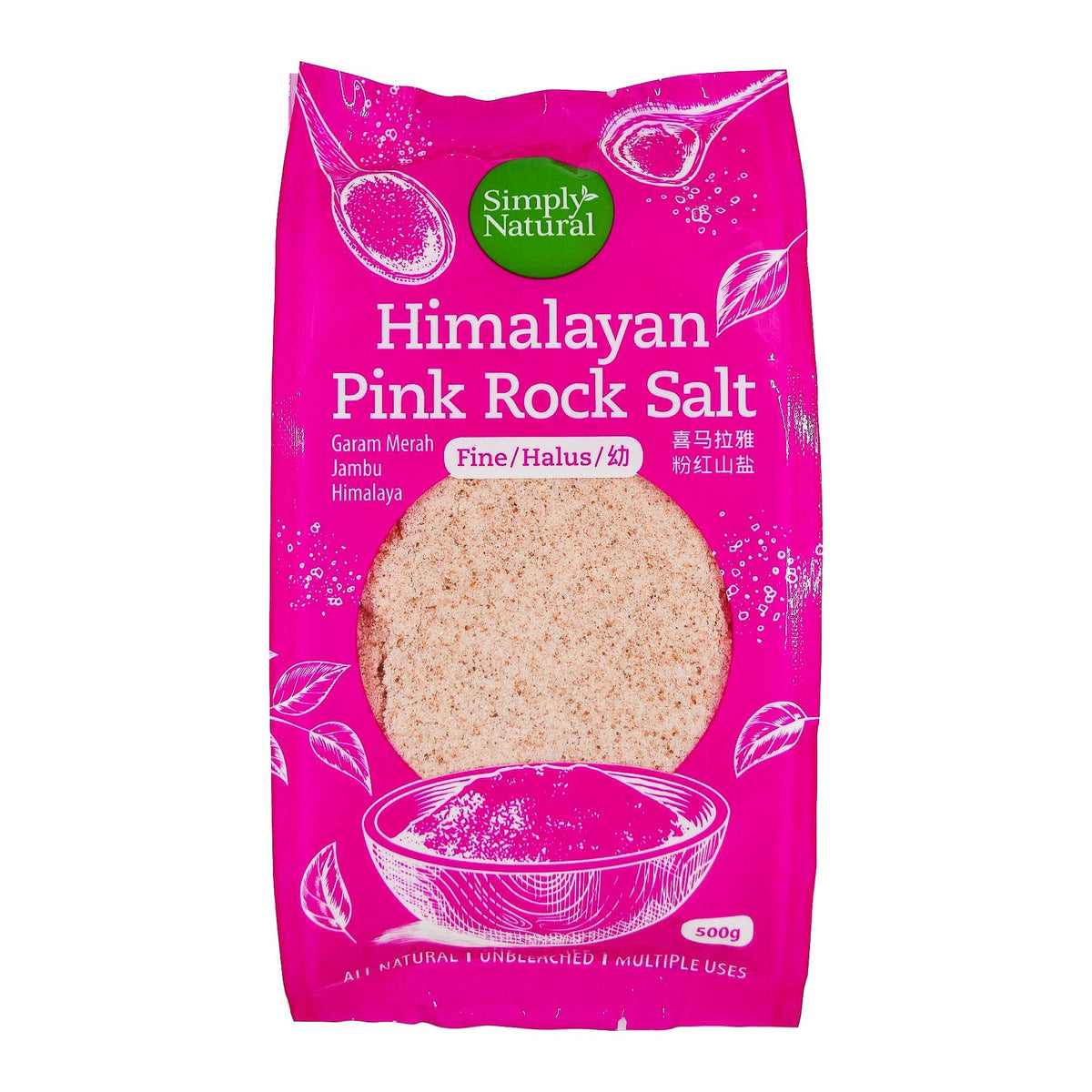 Simply Natural - Himalayan Pink Rock Salt 500g