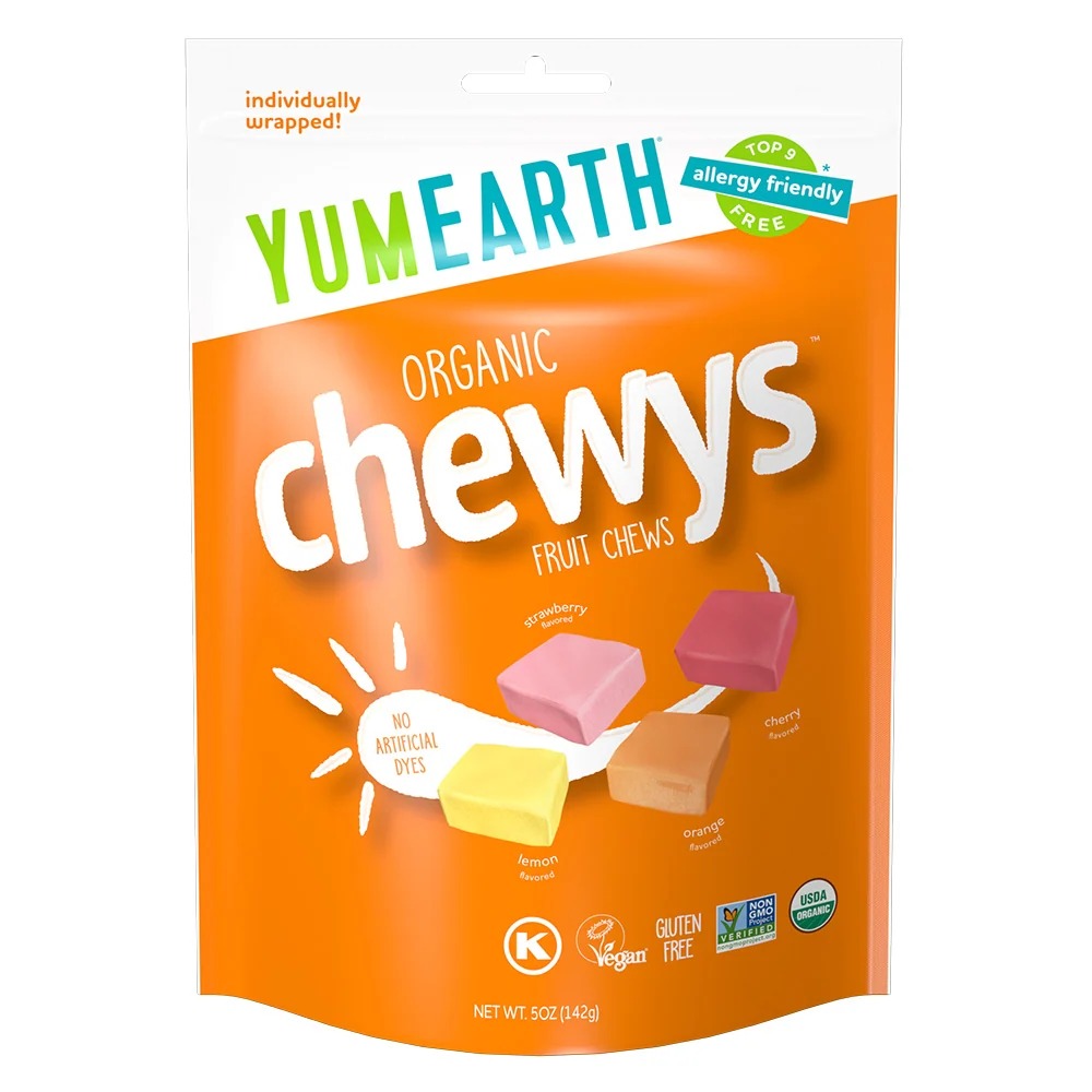 Yum Earth - Organic Chewys Fruit Chews 142g