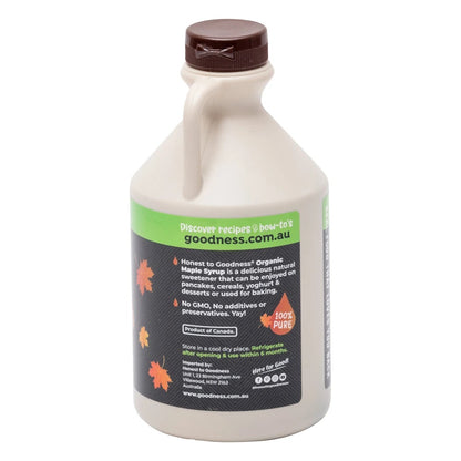 Honest to Goodness - Organic Maple Syrup 1lt