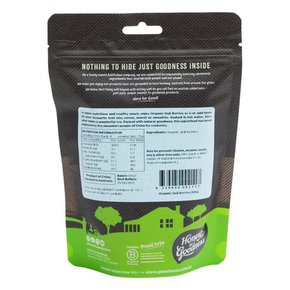 Honest To Goodness - Organic Goji Berries 200g