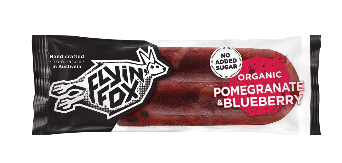 Flyin Fox Ice Blox - Pomegranate and Blueberry
