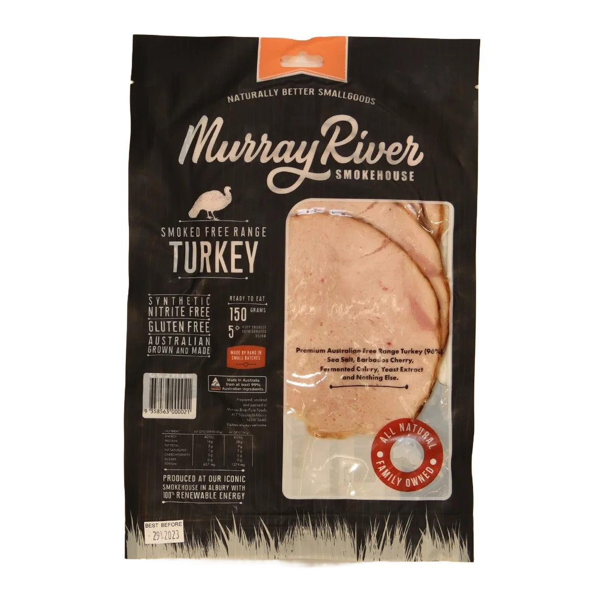 Murray River Smokehouse - Smoked Turkey Breast 150g