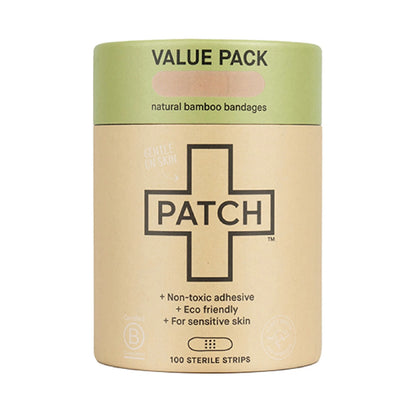 Patch - Natural Bamboo Bandages Value Pack 100pk