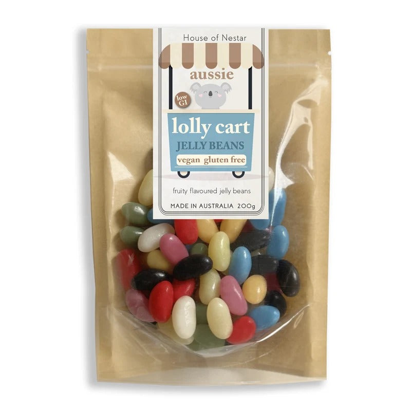 House Of Nestar - Lolly Cart Vegan Jelly Beans 200g