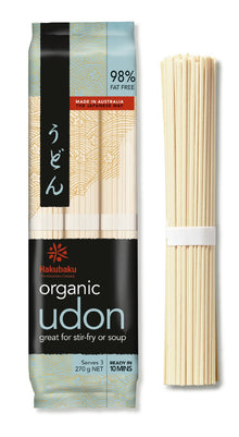 Hakubaku - Organic Udon Noodles 270g