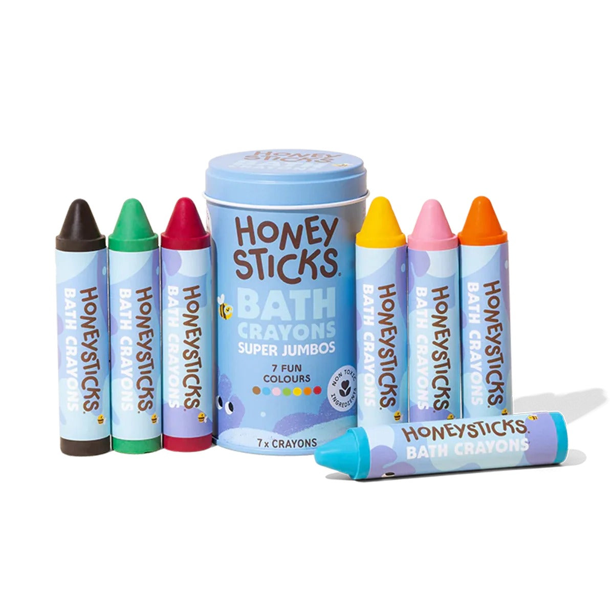 Honeysticks - Bath Crayons Super Jumbo 6pk