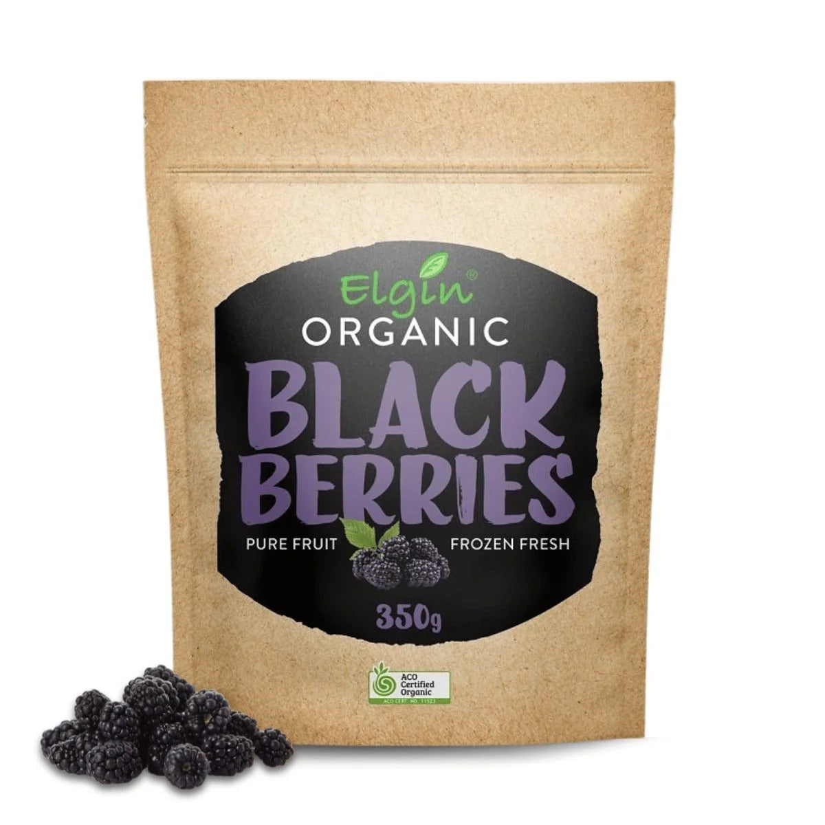 Elgin - Organic Blackberries 350g