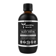 Immortal Health - Unfiltered Black Seed Oil 200ml
