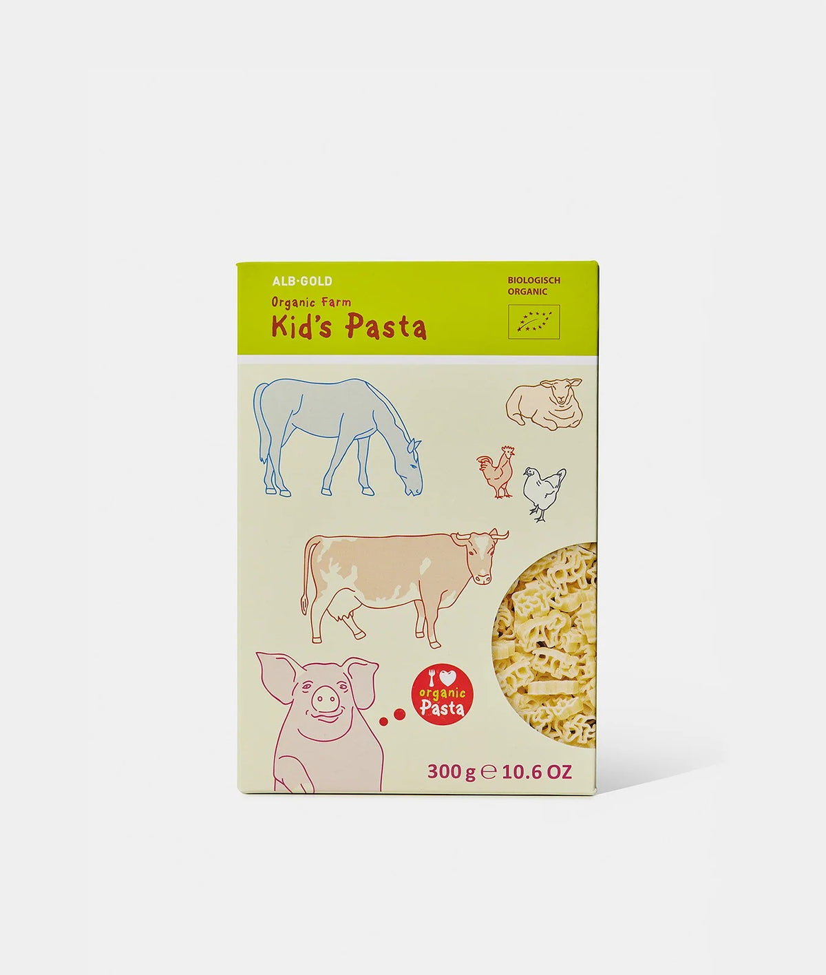 Organic Farm - Organic Kids Pasta Farm Animals 300g