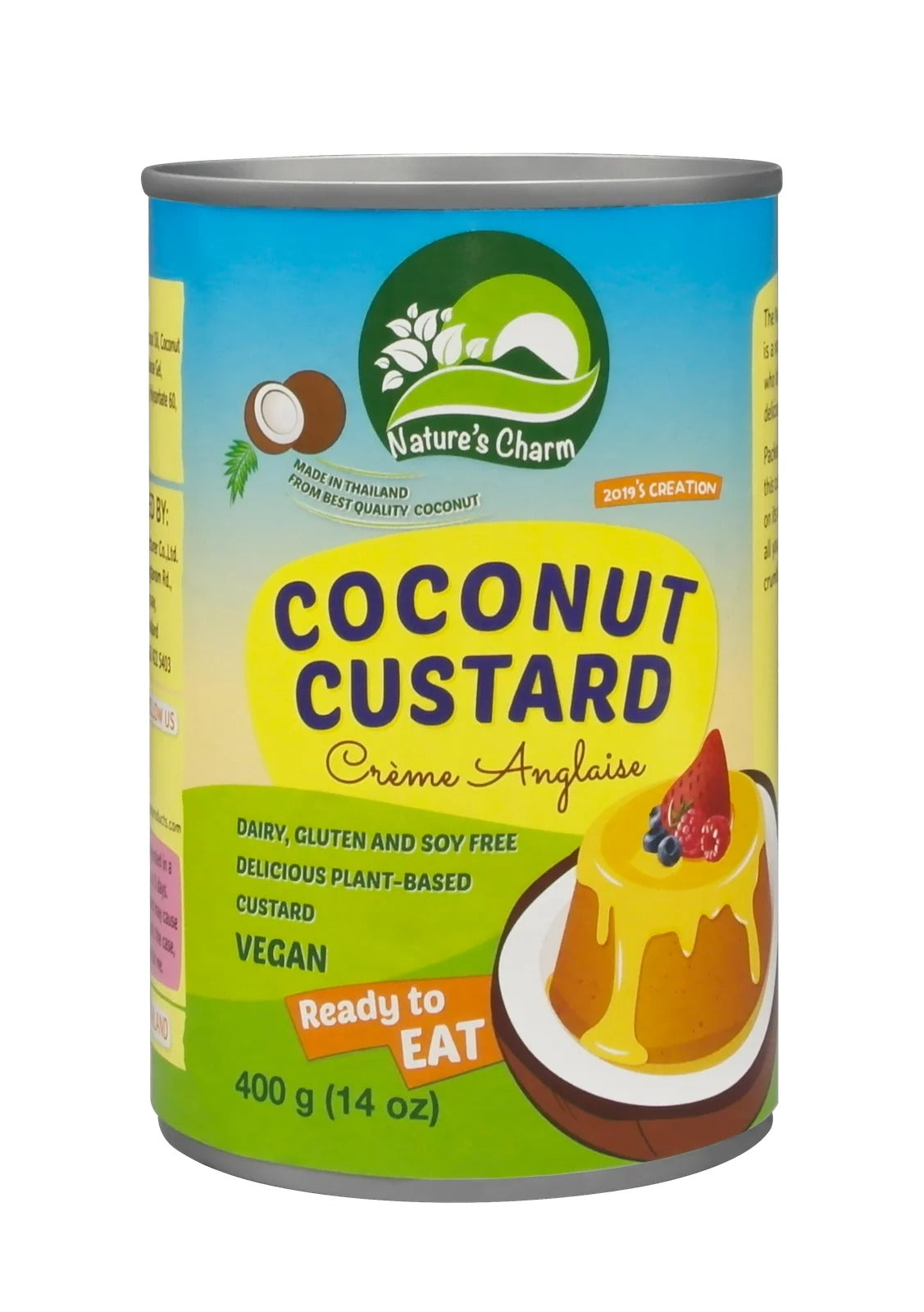 Natures Charm - Coconut Custard 400g