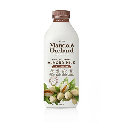 Mandole Orchard - Fresh Chocolate Almond Milk 1lt