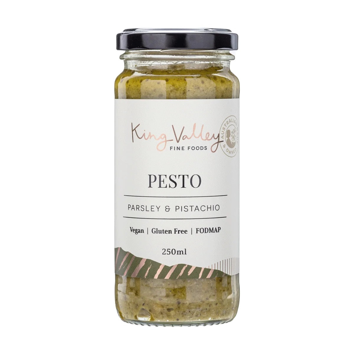 King Valley Fine Foods - Parsley & Pistachio Pesto 240g