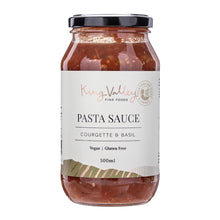 King Valley Fine Foods - Courgette & Basil Pasta Sauce