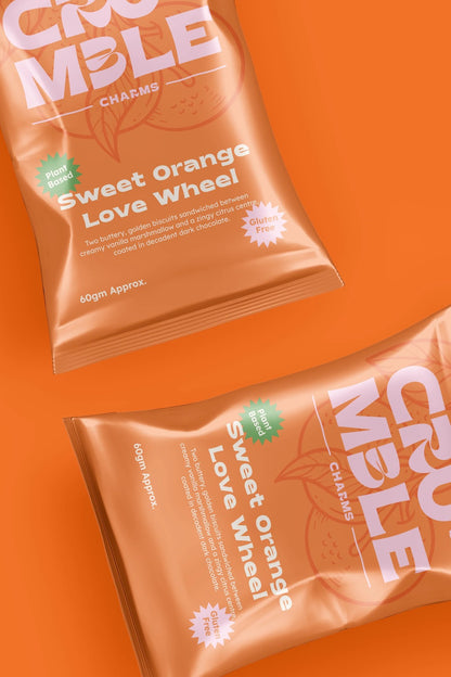 Crumble Charms - Sweet Orange Love Wheel 60g