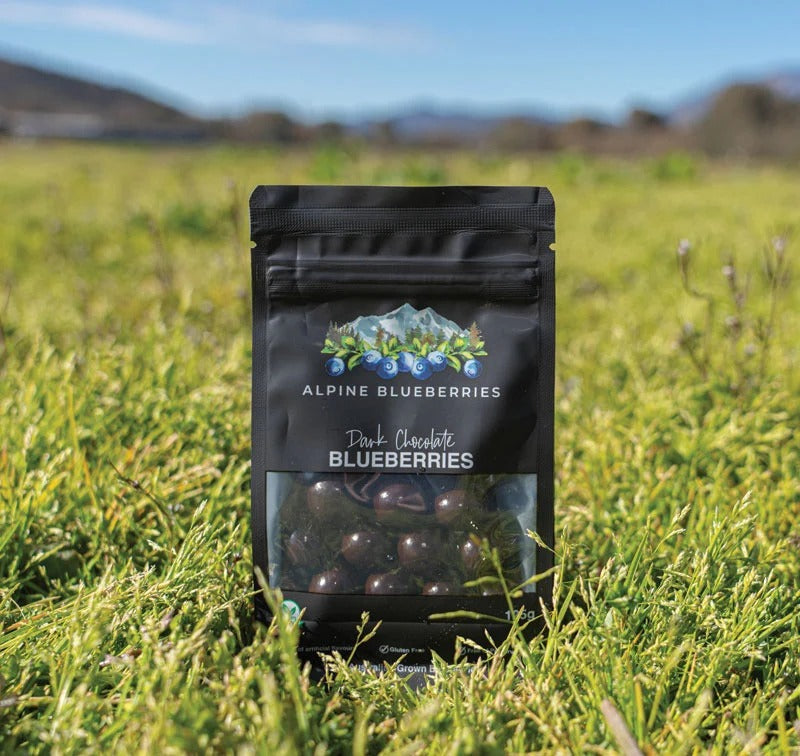 Alpine Blueberries - Dark Chocolate Coated Blueberries