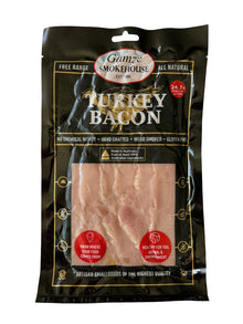 Gamze Smokehouse - Free Range Turkey Bacon (Sliced) 200g